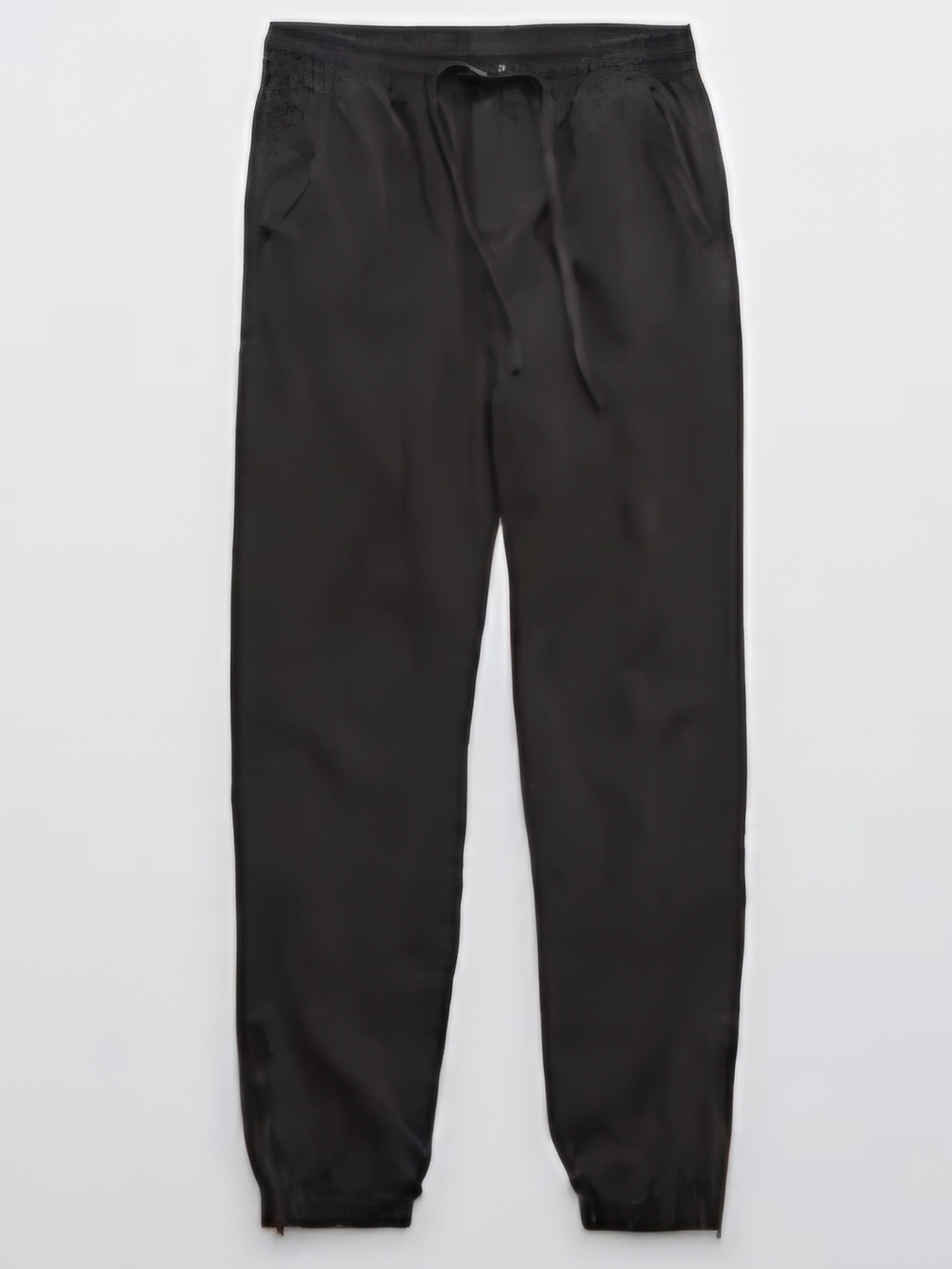 aerie Woven Jogger Pants - Black